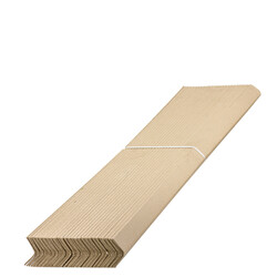 Corner Cardboard 4x4x200cm - 25 Pieces - 