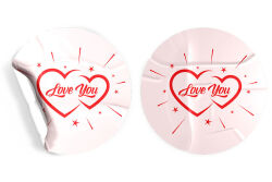 Love Sticer/Etiket 54 Adet - koliciabla